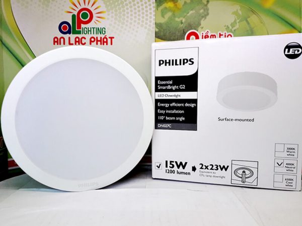Đèn Downlight Philips DN027C lắp nổi công suất 11w