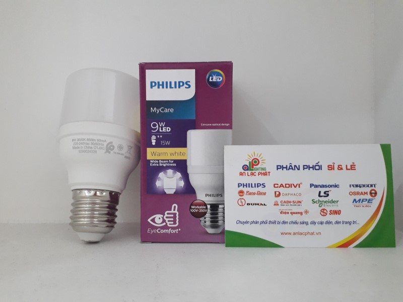 Hình ảnh đèn led trụ Philips LEDBright 9w E27 1CT/12 APR 