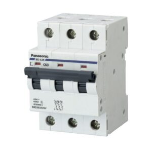 Cầu dao tự động MCB 3P-3E C Curve 10kA BBD3 Panasonic