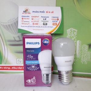 Đèn led tròn Philips MyCare 4W E27 phù hợp cho mắt