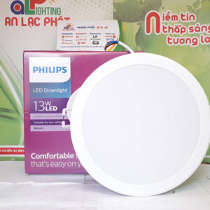 Đèn Led âm trần Philips 59464 Meson lỗ cắt 125 công suất 13W