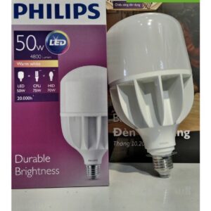 Đèn led bulb trụ 50W Philips E27 hiệu năng cao