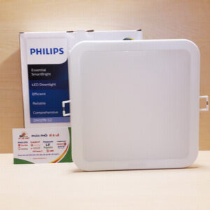 Đèn led downlight vuông Philips 12w DN027B G3 đa dạng màu ánh sáng